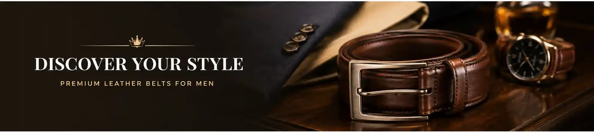 Premium genuine leather belts for men - Noble Belts