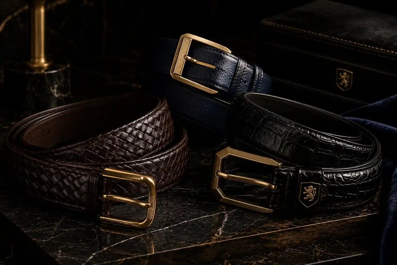 Exclusive handcrafted leather belts for men and women
