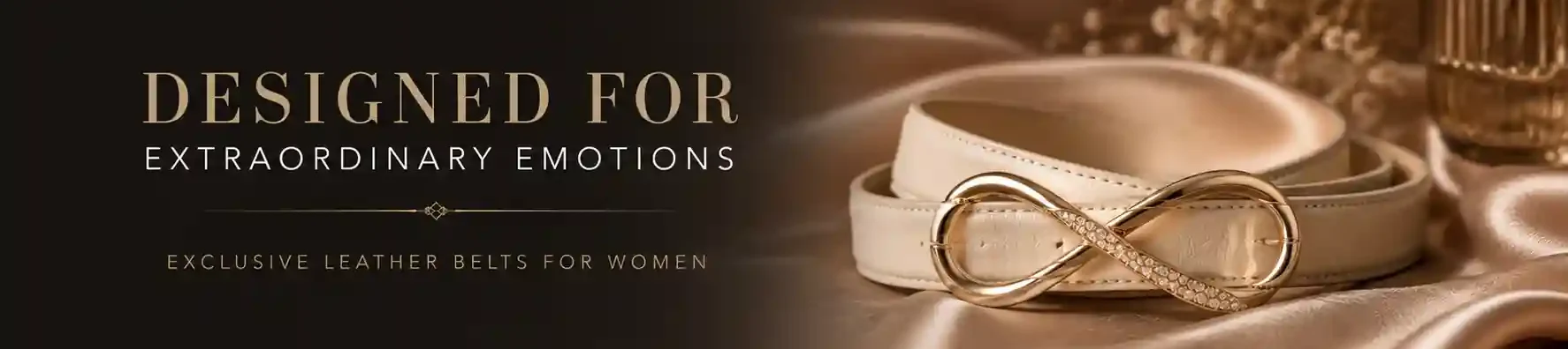 Premium exclusive genuine leather belts for women - Noble Belts