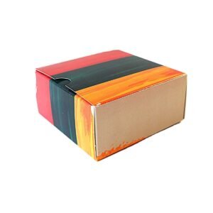 Multicolor cardboard gift box for leather belt - Noble Belts